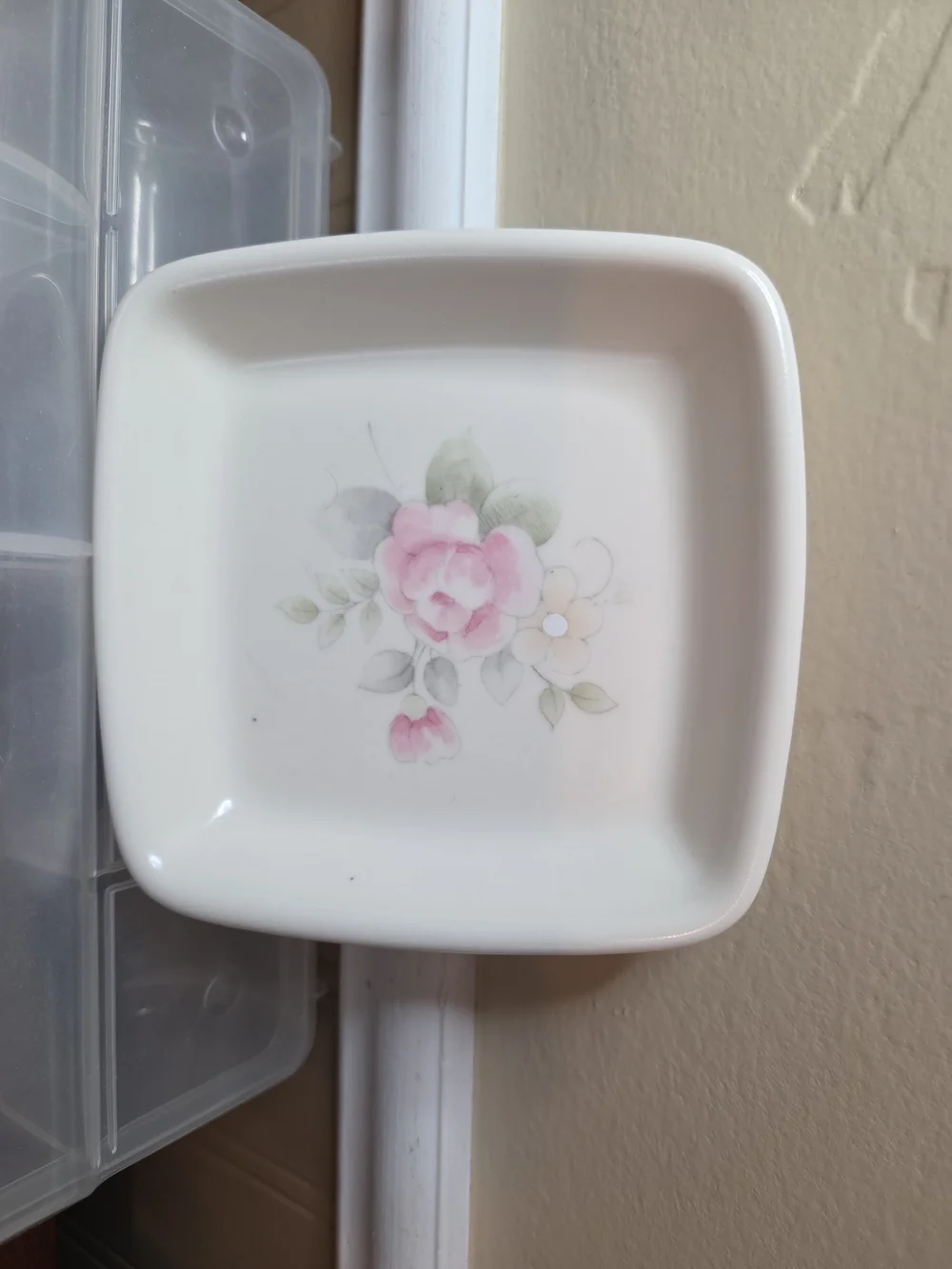 Pfaltzgraff Tea Rose Trinket Plate